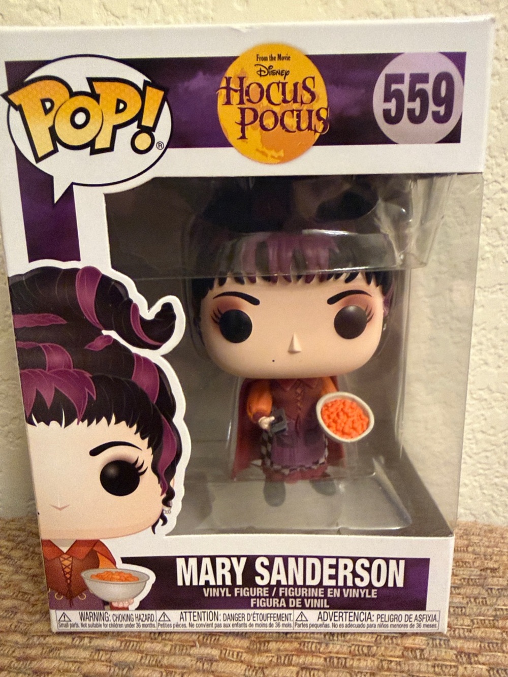 Funko POP! Mary Sanderson Figure - Purple, Orange